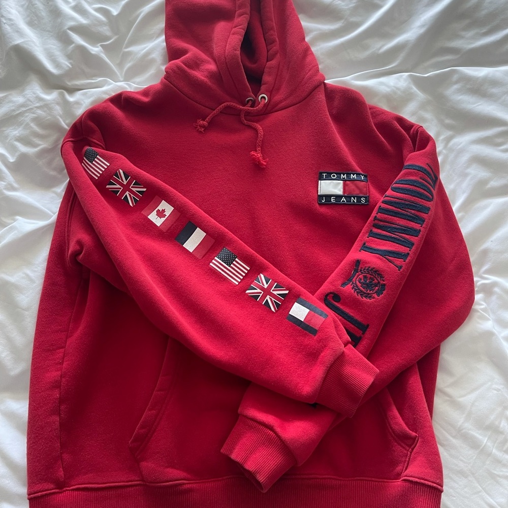 Tommy Hilfiger Nation Flags Hoodie size L